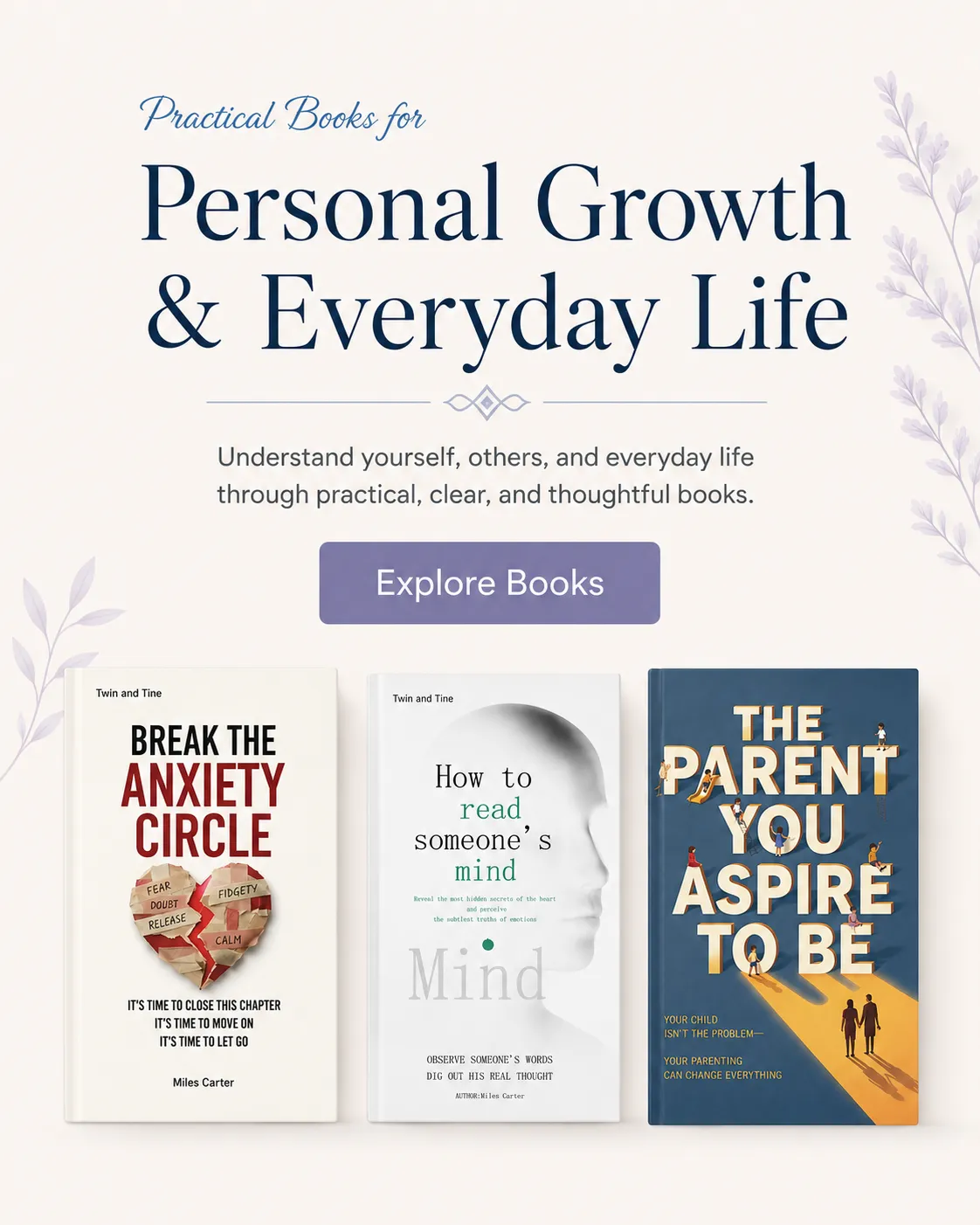Practical Books for Personal Growth & Everyday Life